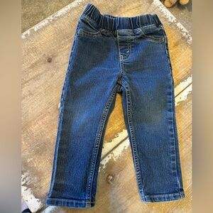 Baby boys girls Levi’s Pull on blue jeans denim 24m 24 months